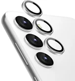 Защитная накладка ANANK на камеру Samsung S24 серебристая (комплект 3шт)