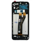 Дисплей Samsung A145F/A146B A14 в сборе черный (Широкий коннектор)(Оригинал OEM)