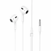 Наушники Hoco M115 с микрофоном белые