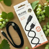 Кабель Borofone BX113 Lightning - USB черный, 1м