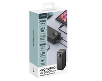 Внешний АКБ Deppa NRG Turbo V4 30000 mAh, дисплей, черный