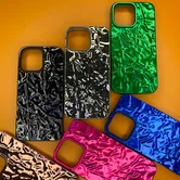 Чехол iPhone 15 Фольга в ассортименте