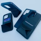 Чехол iPhone 15 Pro KEEPHONE Leyca (черный)