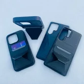 Чехол Samsung S24 Ultra KEEPHONE Leyca (черный)