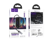 FM Modulator Hoco DE7 Bluetooth, microSD, AUX, дисплей, черный