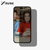 Защитное стекло iPhone 15 Pro ANANK 2.5D приватное черное 