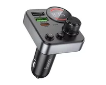 FM Modulator Hoco E86 Bluetooth, QC, 48W черный