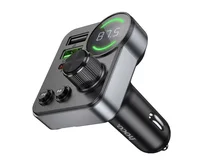 FM Modulator Hoco E86 Bluetooth, QC, 48W черный