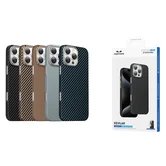 Чехол iPhone 16 Pro KEEPHONE Kevilar MagSnap (дессерт титан)